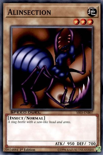 Image for Alinsection (Speed Duel Decks: Ultimate Predators) (SS03-ENB07) - YuGiOh