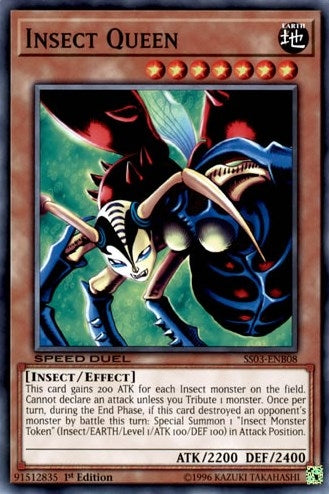 Image for Insect Queen (Speed Duel Decks: Ultimate Predators) (SS03-ENB08) - YuGiOh