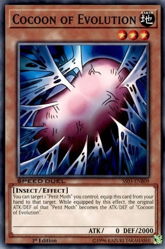 Image for Cocoon of Evolution (Speed Duel Decks: Ultimate Predators) (SS03-ENB09) - YuGiOh