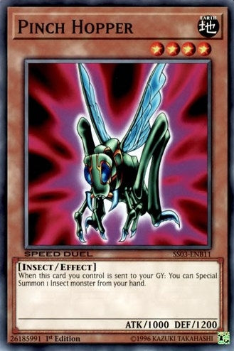 Image for Pinch Hopper (Speed Duel Decks: Ultimate Predators) (SS03-ENB11) - YuGiOh