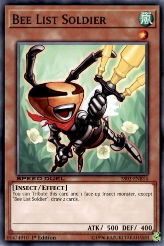 Image for Bee List Soldier (Speed Duel Decks: Ultimate Predators) (SS03-ENB14) - YuGiOh