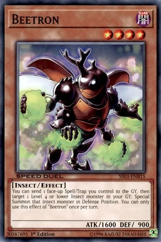 Image for Beetron (Speed Duel Decks: Ultimate Predators) (SS03-ENB15) - YuGiOh