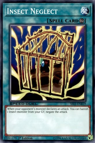 Image for Insect Neglect (Speed Duel Decks: Ultimate Predators) (SS03-ENB19) - YuGiOh