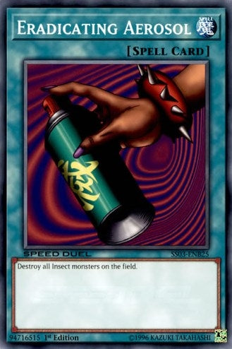 Image for Eradicating Aerosol (Speed Duel Decks: Ultimate Predators) (SS03-ENB25) - YuGiOh