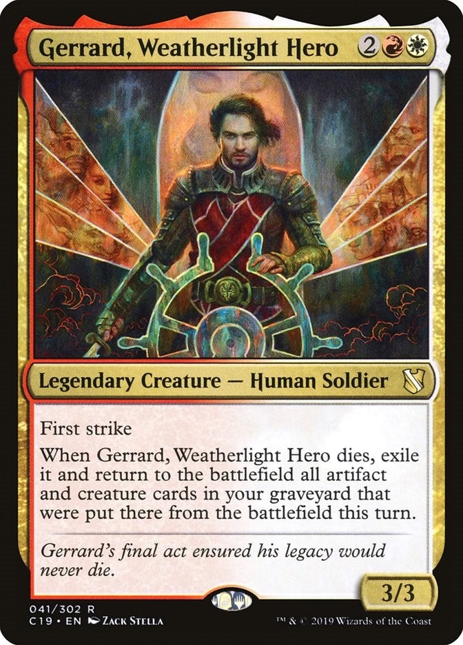 Image for Gerrard, Weatherlight Hero (Commander 2019) (41) - Magic: The Gathering