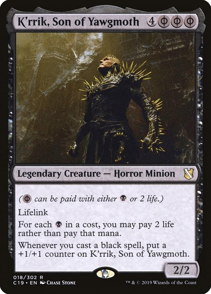 Image for K'rrik, Son of Yawgmoth (Commander 2019) (18) - Magic: The Gathering