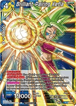 Image for Brilliant Pairing Kefla (Shop Tournament: Assault of Saiyans) (Promotion Cards) (P-132) - Dragon Ball Super: Masters