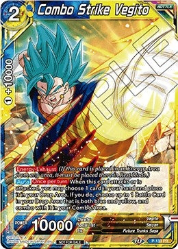 Image for Combo Strike Vegito (Shop Tournament: Assault of Saiyans) (Promotion Cards) (P-133) - Dragon Ball Super: Masters