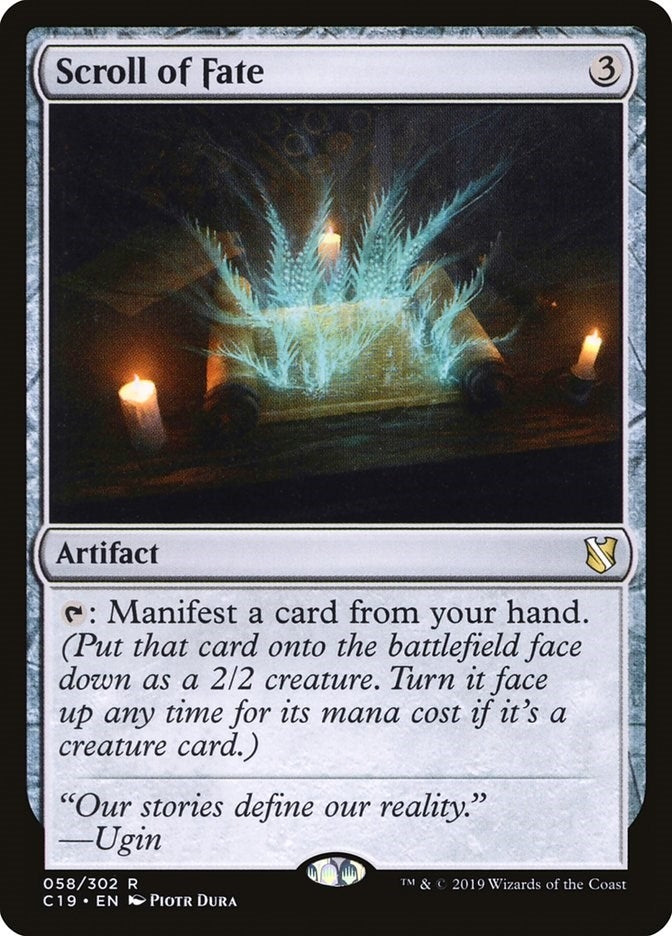 Image for Scroll of Fate (Commander 2019) (58) - Magic: The Gathering