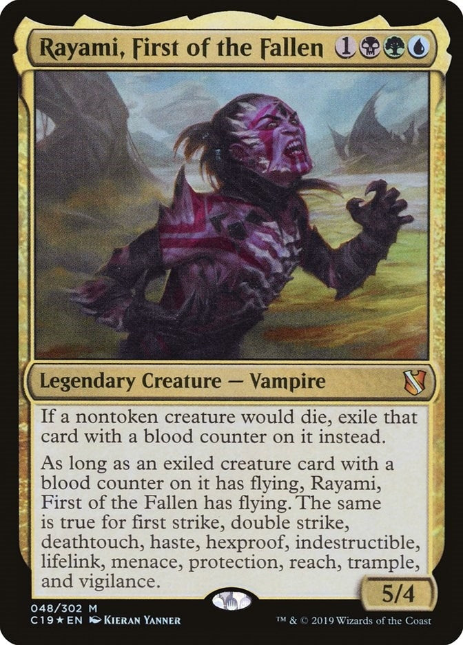 Image for Rayami, First of the Fallen (Commander 2019) (48) - Magic: The Gathering