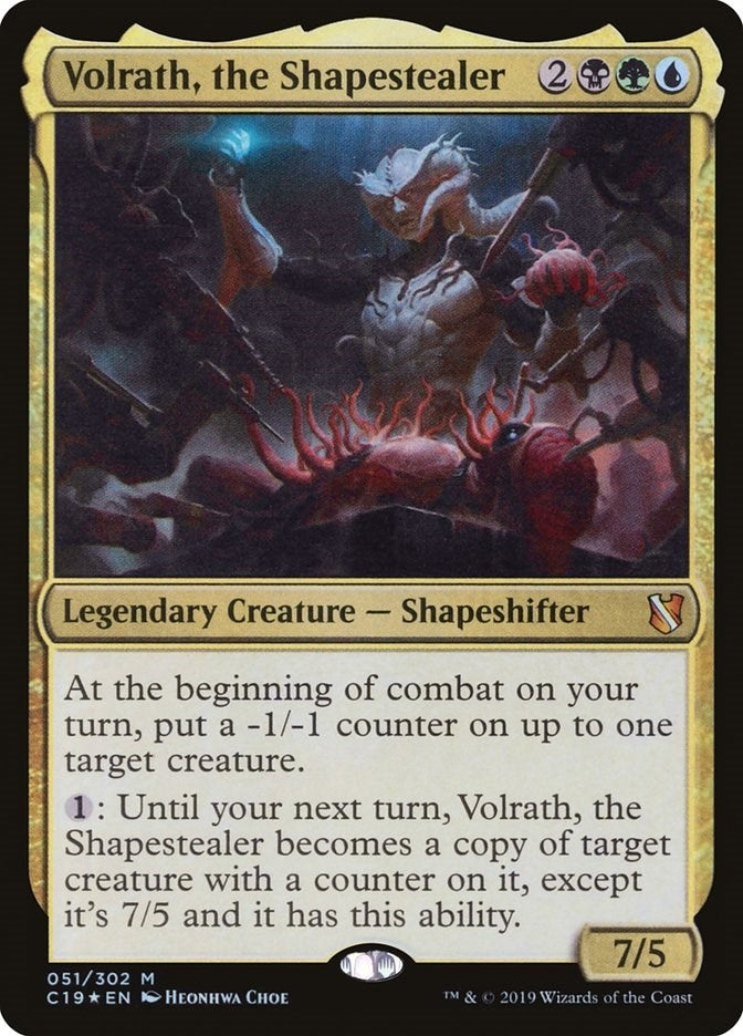 Image for Volrath, the Shapestealer (Commander 2019) (51) - Magic: The Gathering