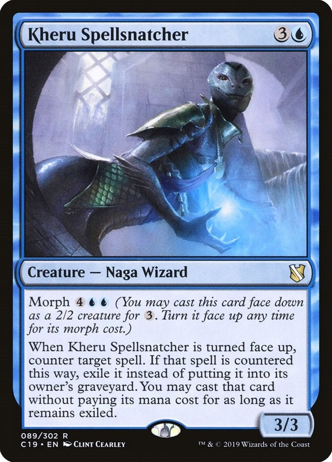 Image for Kheru Spellsnatcher (Commander 2019) (89) - Magic: The Gathering