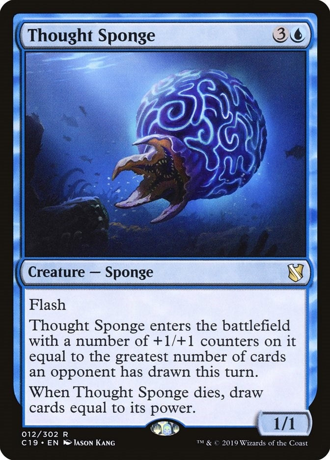 Image for Thought Sponge (Commander 2019) (12) - Magic: The Gathering