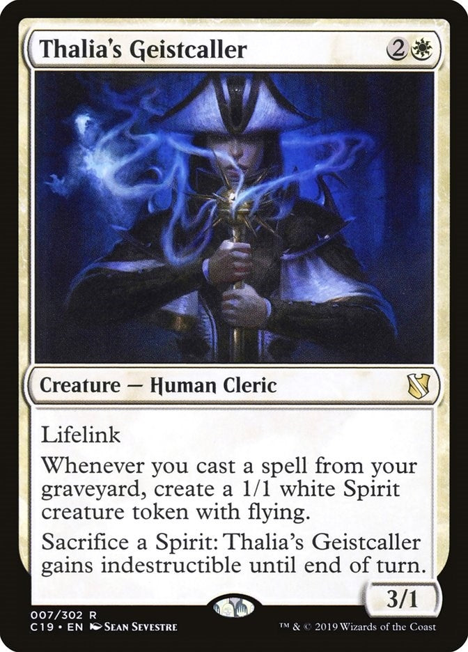 Image for Thalia's Geistcaller (Commander 2019) (7) - Magic: The Gathering