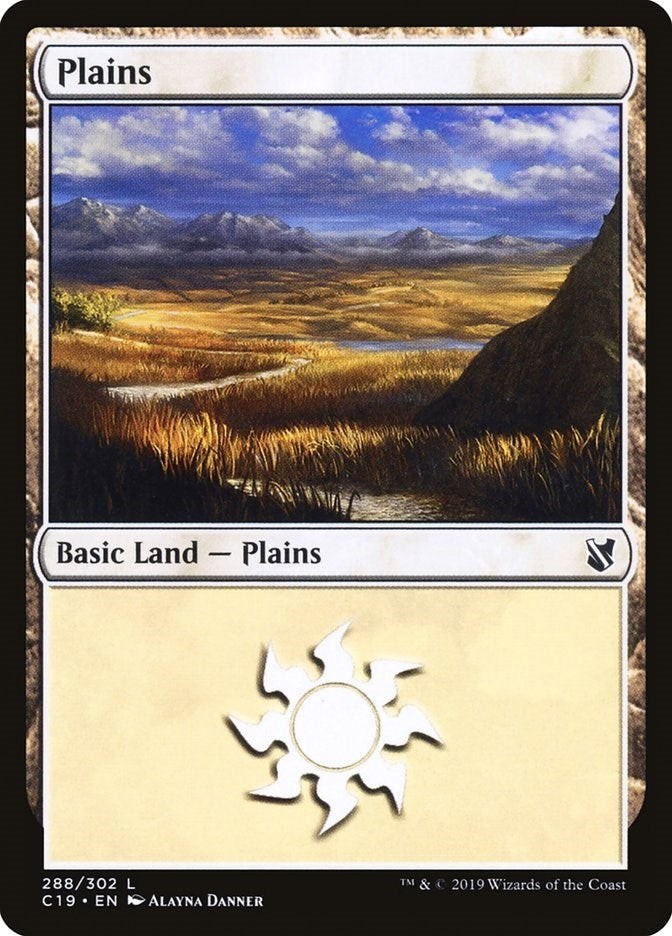 Image for Plains (288) (Commander 2019) (288) - Magic: The Gathering