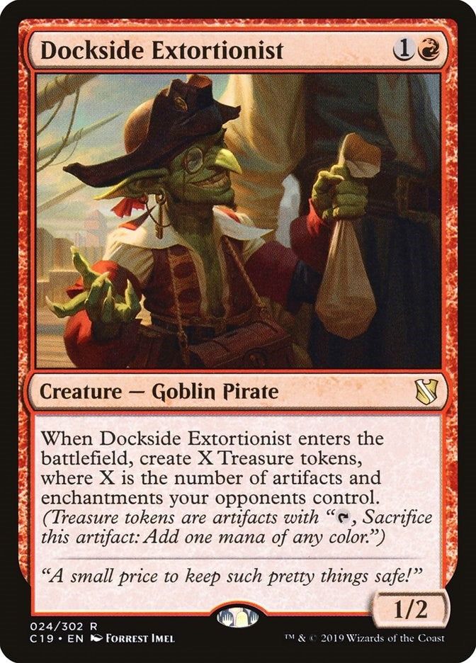 Image for Dockside Extortionist (Commander 2019) (24) - Magic: The Gathering