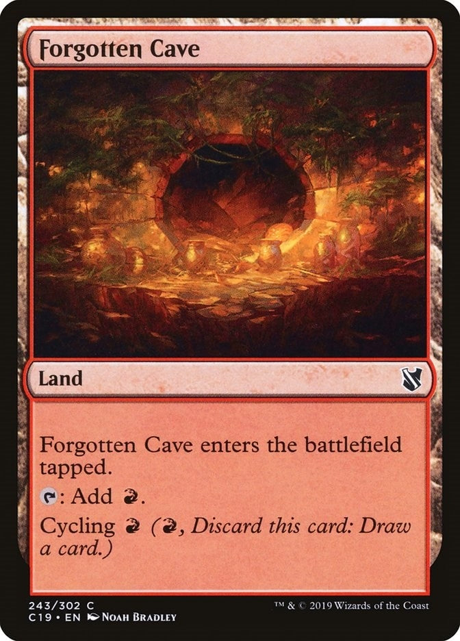 Image for Forgotten Cave (Commander 2019) (243) - Magic: The Gathering