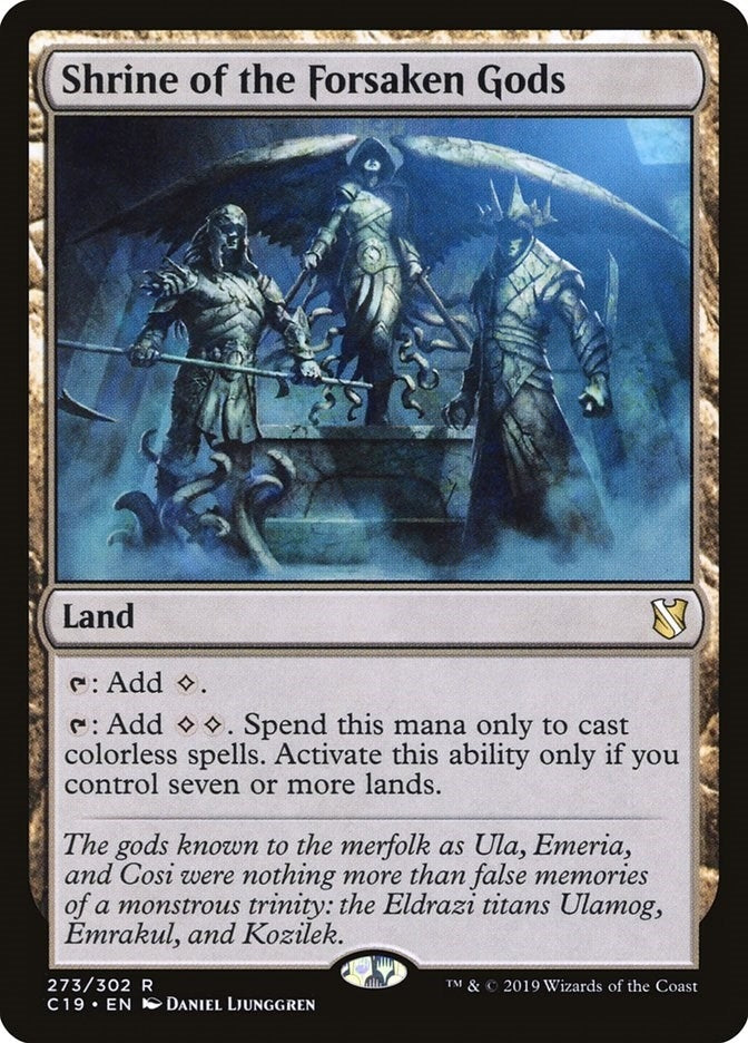 Image for Shrine of the Forsaken Gods (Commander 2019) (273) - Magic: The Gathering