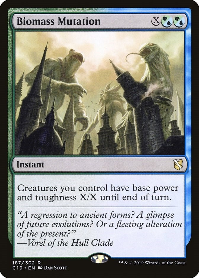 Image for Biomass Mutation (Commander 2019) (187) - Magic: The Gathering