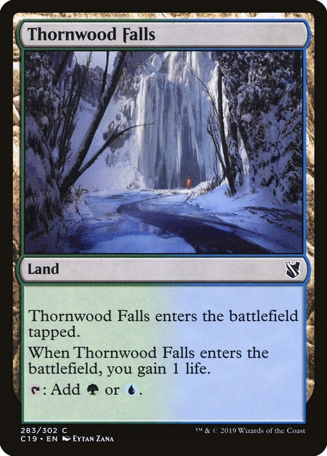 Image for Thornwood Falls (Commander 2019) (283) - Magic: The Gathering