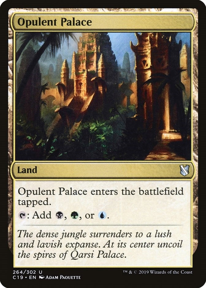 Image for Opulent Palace (Commander 2019) (264) - Magic: The Gathering