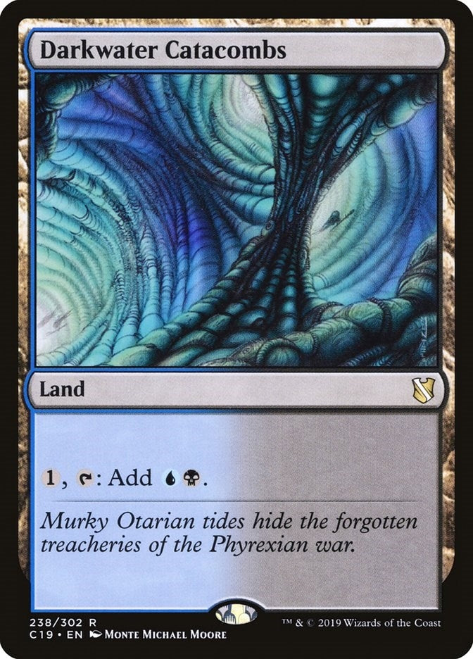 Image for Darkwater Catacombs (Commander 2019) (238) - Magic: The Gathering