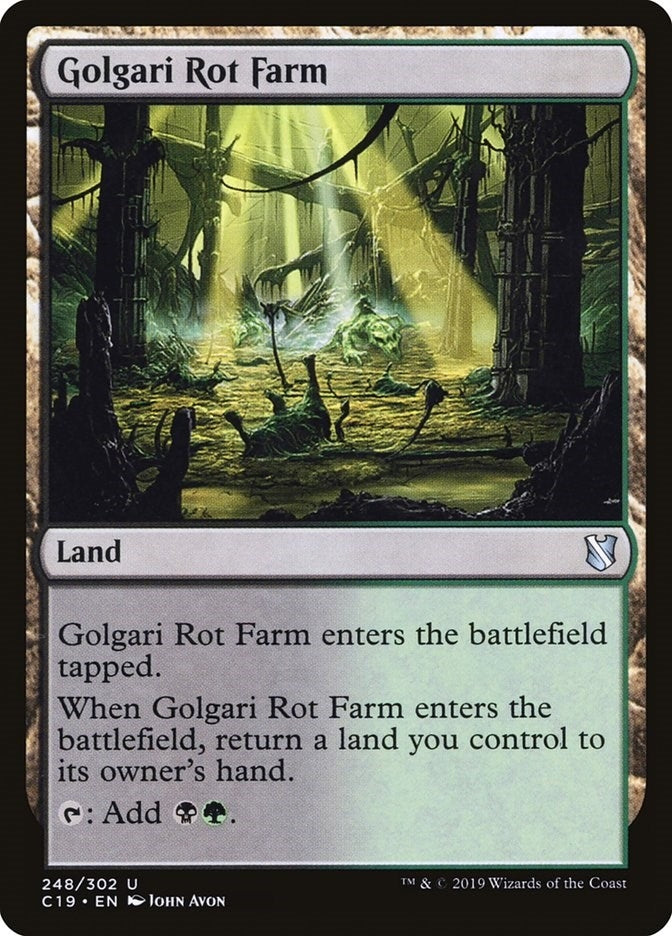 Image for Golgari Rot Farm (Commander 2019) (248) - Magic: The Gathering