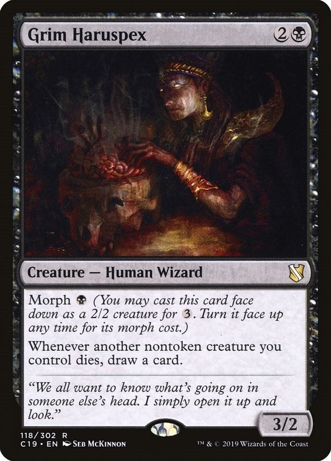 Image for Grim Haruspex (Commander 2019) (118) - Magic: The Gathering
