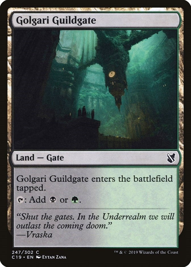 Image for Golgari Guildgate (Commander 2019) (247) - Magic: The Gathering