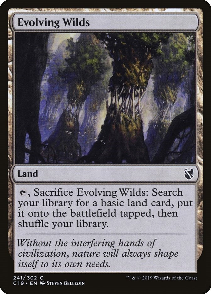 Image for Evolving Wilds (Commander 2019) (241) - Magic: The Gathering