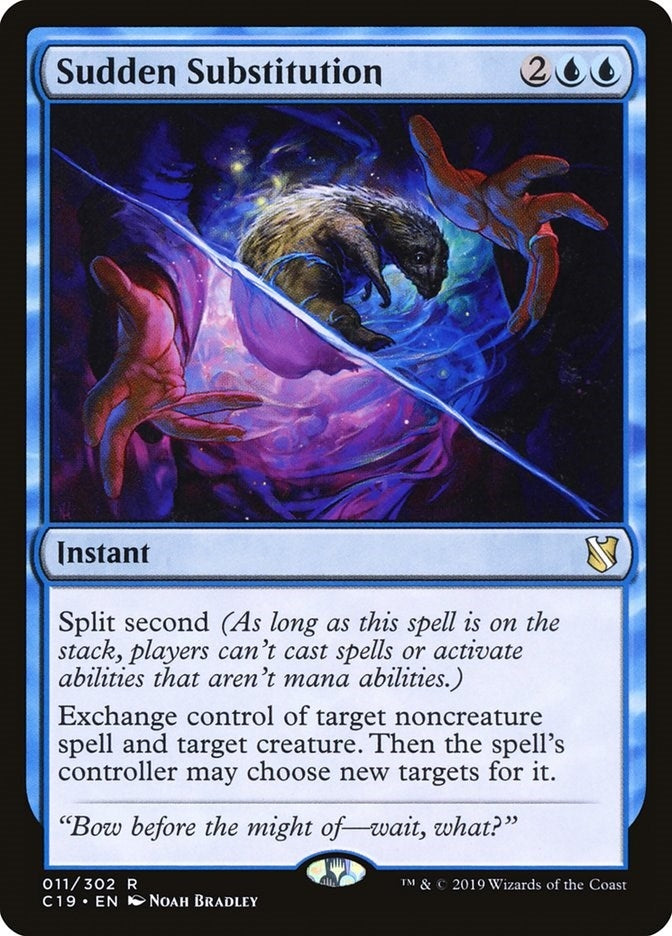 Image for Sudden Substitution (Commander 2019) (11) - Magic: The Gathering