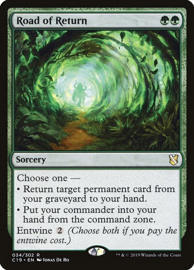 Image for Road of Return (Commander 2019) (34) - Magic: The Gathering
