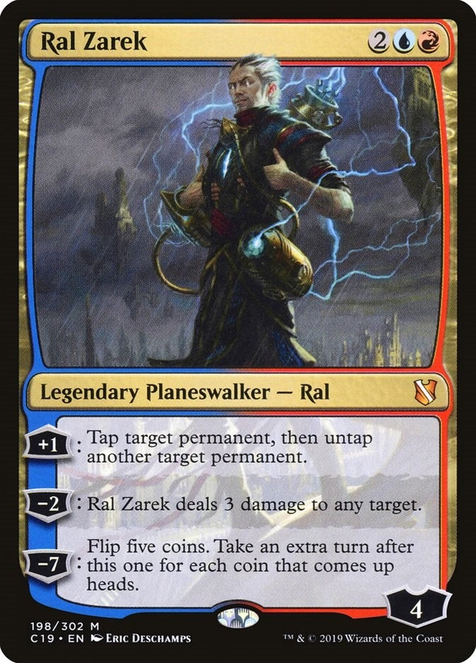 Image for Ral Zarek (Commander 2019) (198) - Magic: The Gathering