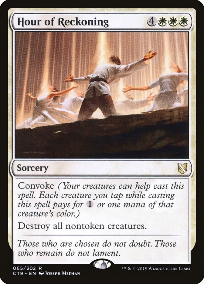 Image for Hour of Reckoning (Commander 2019) (65) - Magic: The Gathering