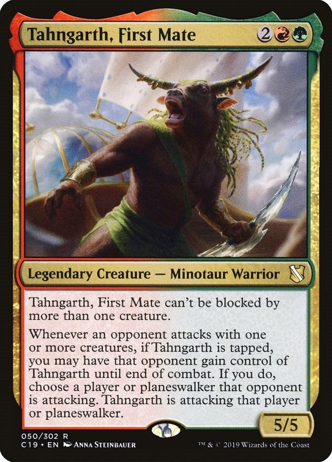 Image for Tahngarth, First Mate (Commander 2019) (50) - Magic: The Gathering