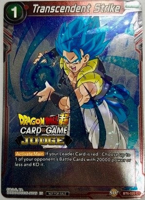 Image for Transcendent Strike (Judge Promotion Cards) (BT6-025) - Dragon Ball Super: Masters