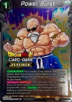 Image for Power Burst (Judge Promotion Cards) (BT5-115) - Dragon Ball Super: Masters