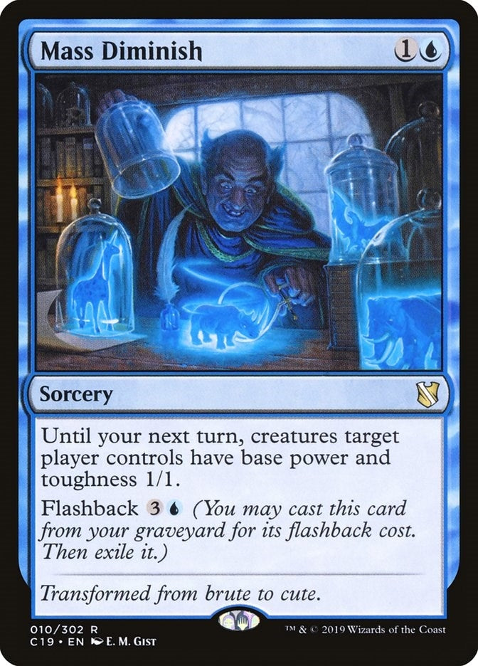 Image for Mass Diminish (Commander 2019) (10) - Magic: The Gathering
