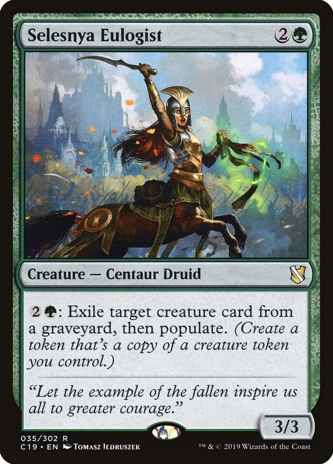 Image for Selesnya Eulogist (Commander 2019) (35) - Magic: The Gathering
