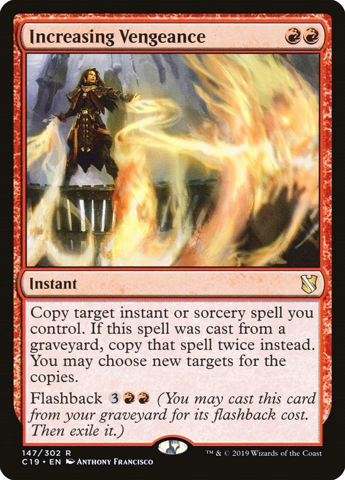 Image for Increasing Vengeance (Commander 2019) (147) - Magic: The Gathering