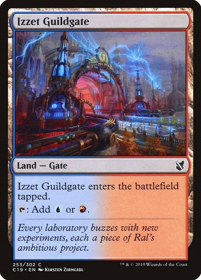 Image for Izzet Guildgate (Commander 2019) (253) - Magic: The Gathering