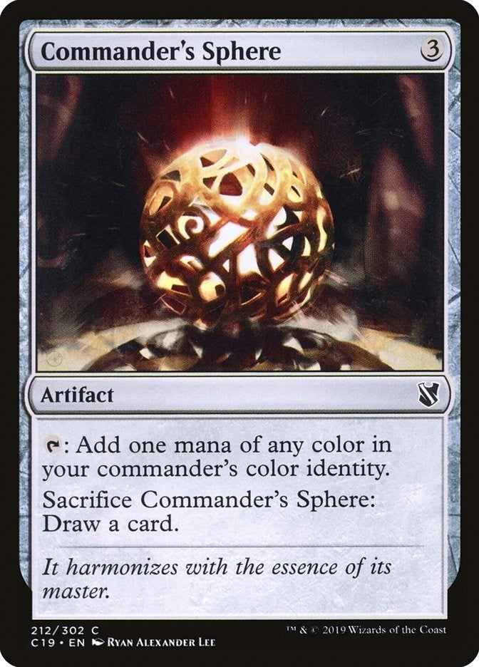 Image for Commander's Sphere (Commander 2019) (212) - Magic: The Gathering