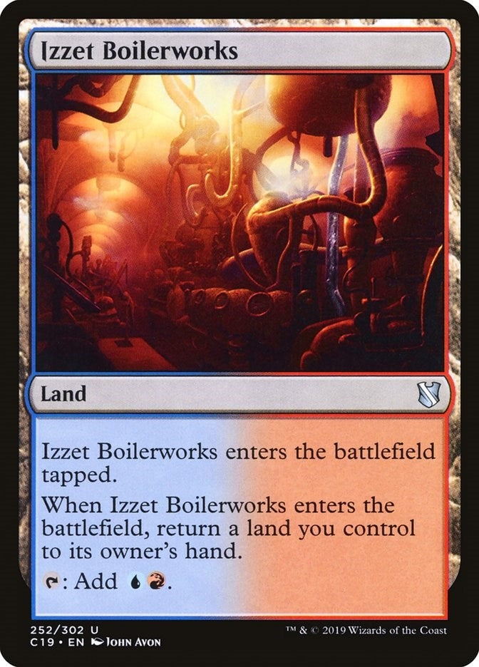 Image for Izzet Boilerworks (Commander 2019) (252) - Magic: The Gathering