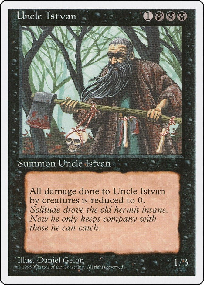 Image for Uncle Istvan (Fourth Edition) - Magic: The Gathering