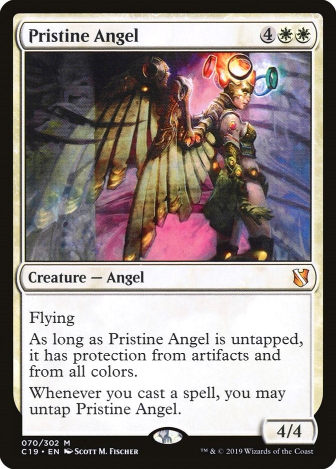 Image for Pristine Angel (Commander 2019) (70) - Magic: The Gathering
