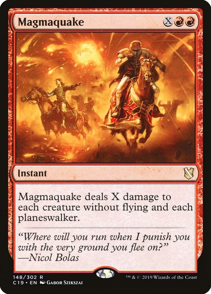 Image for Magmaquake (Commander 2019) (148) - Magic: The Gathering