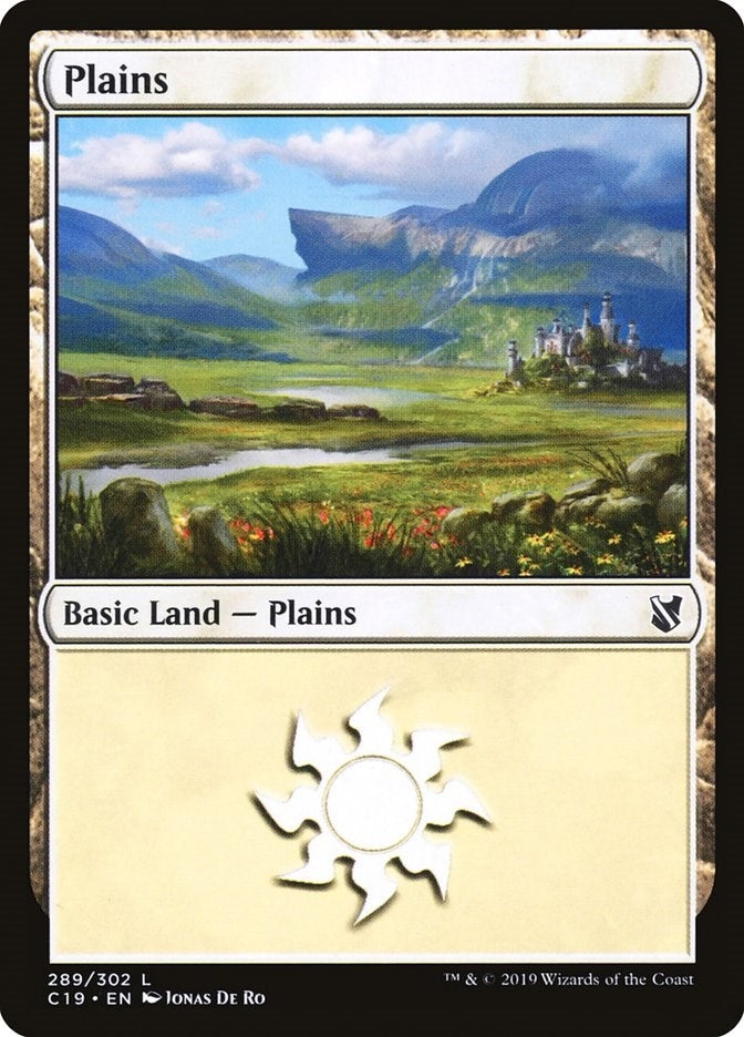 Image for Plains (289) (Commander 2019) (289) - Magic: The Gathering