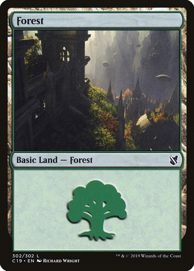 Image for Forest (302) (Commander 2019) (302) - Magic: The Gathering