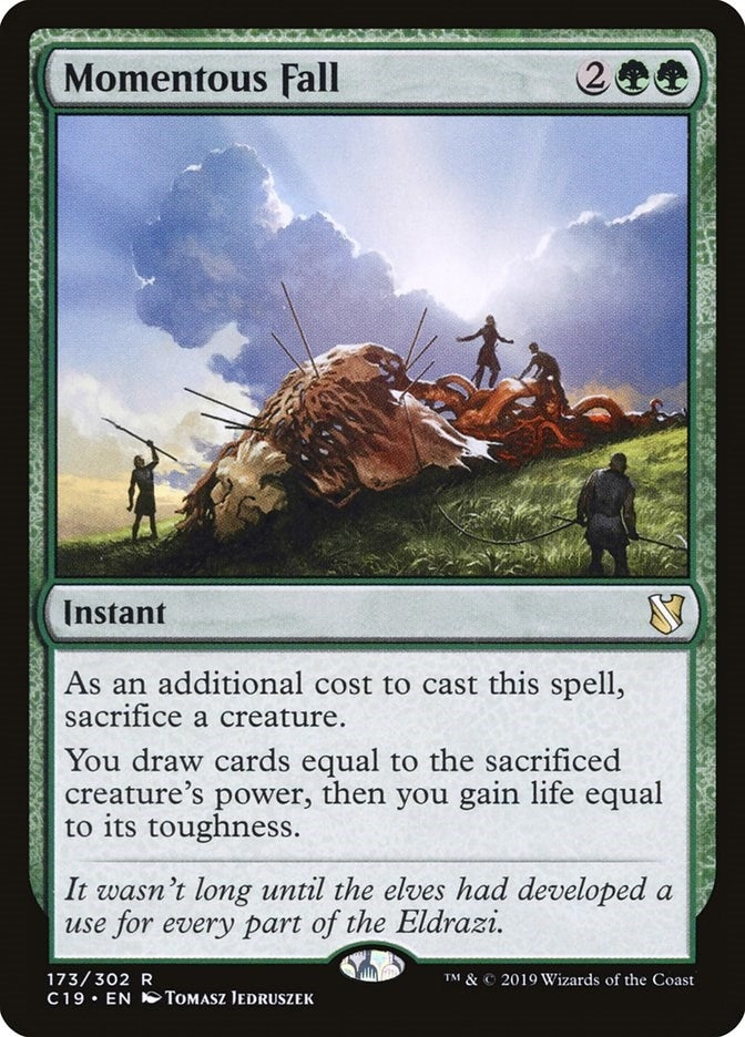 Image for Momentous Fall (Commander 2019) (173) - Magic: The Gathering