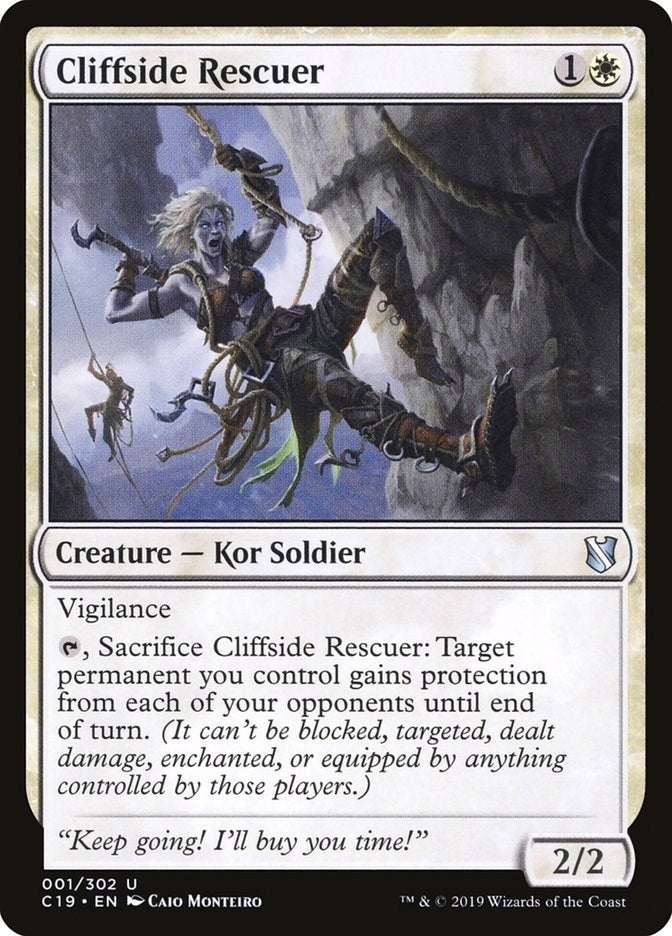 Image for Cliffside Rescuer (Commander 2019) (1) - Magic: The Gathering